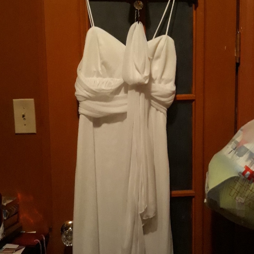 A white dress